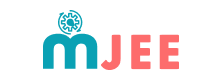 MJEE logo with brain gear icon
