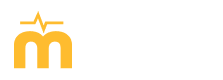MNEET logo with yellow background and heartbeat line