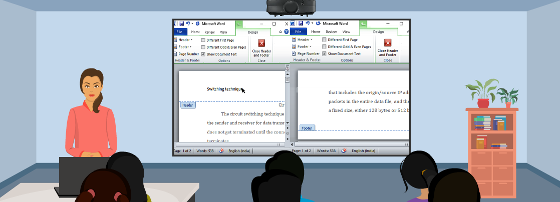 Adding Headers and Footers